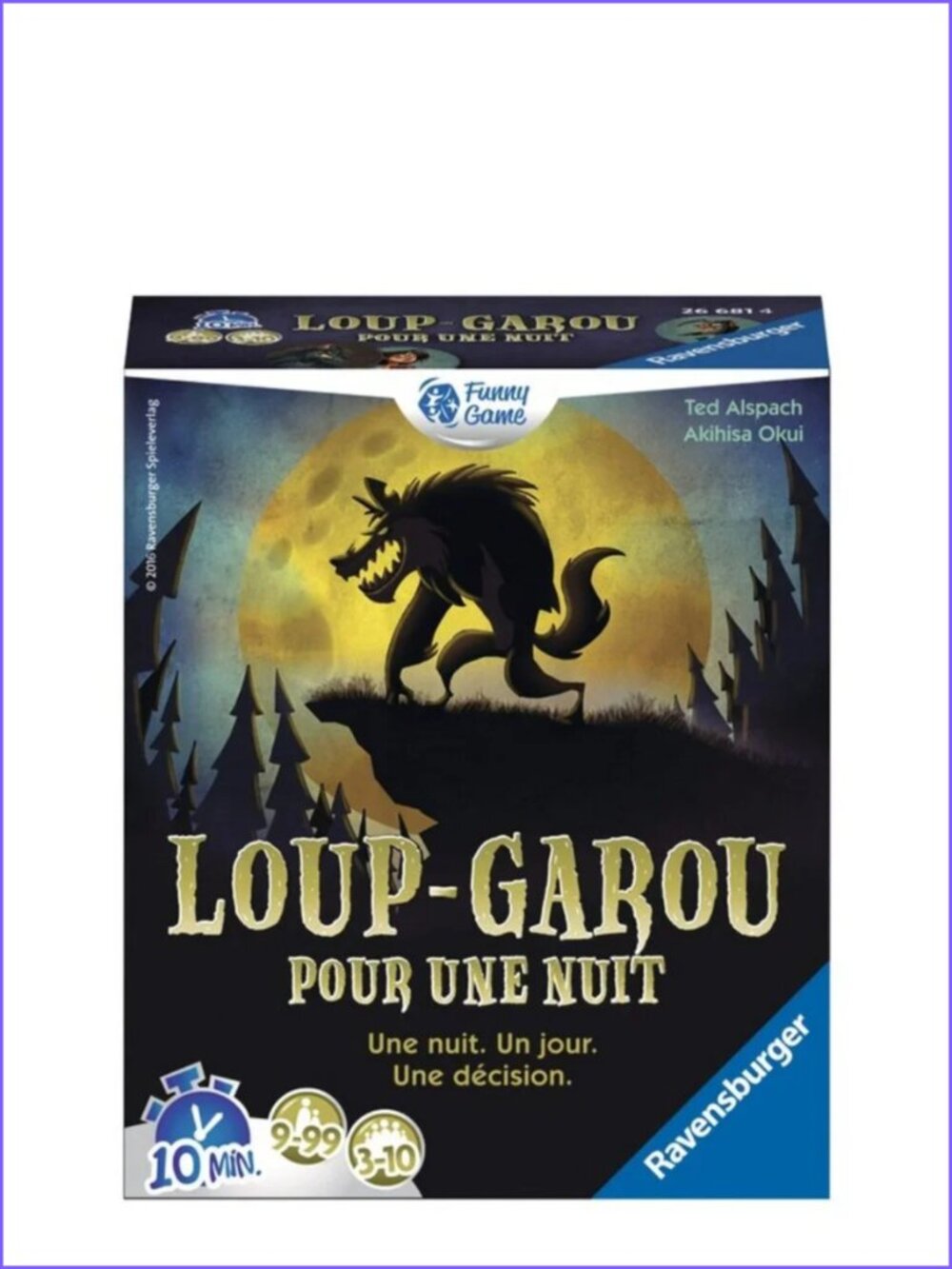 Loup Garou Pour Une Nuit Ravensburger Board Game French Version New In Box
